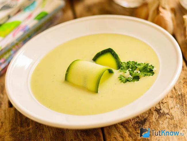 Суп из кабачков — секреты приготовления