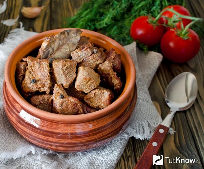 Тушеное мясо для похудения на 5 кг