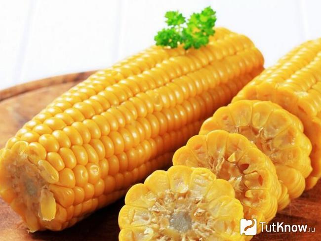 Заморозка сырой кукурузы в початках