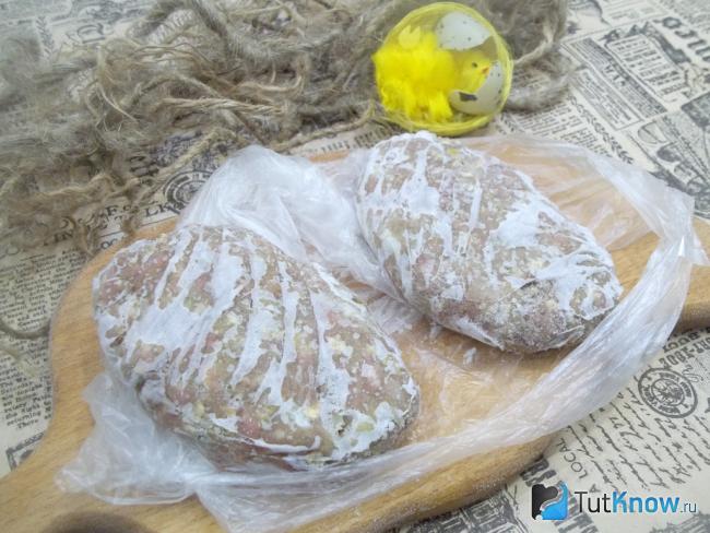 Готовые замороженные котлеты впрок