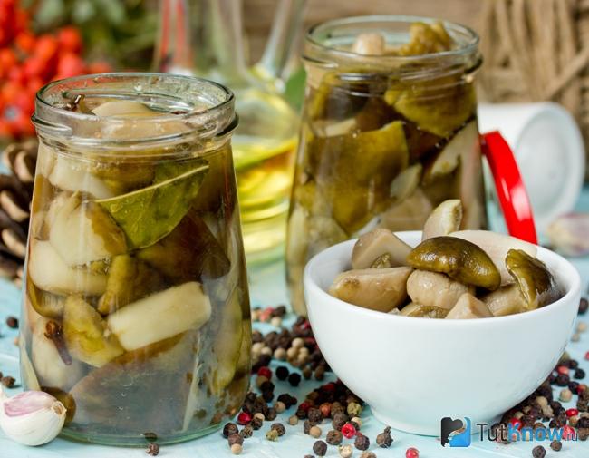 Маринование белых грибов
