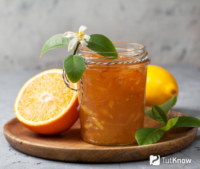 Варенье из лимонов с апельсинами
