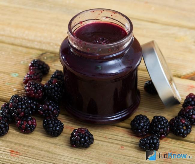 Варенье из ежевики на зиму по-киевски