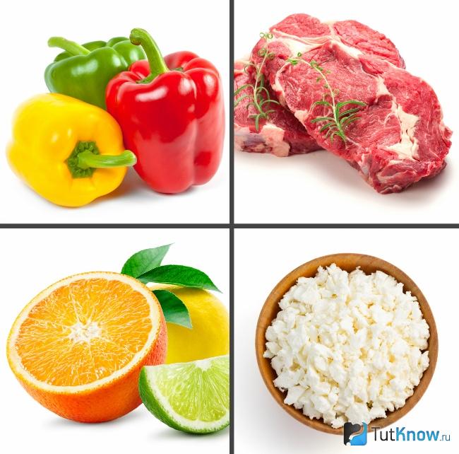 Разрешенные продукты на белковой диете