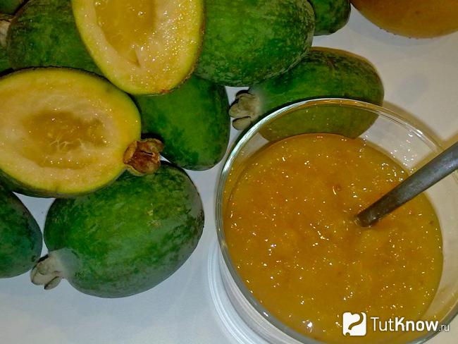 Варенье из фейхоа со стерилизацией