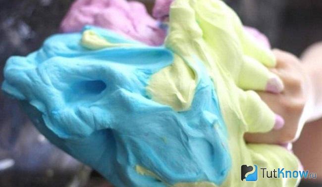 Флаффи слайм без пены для бритья