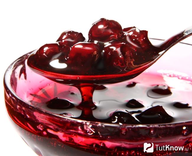 Варенье из вишни «Пятиминутка»