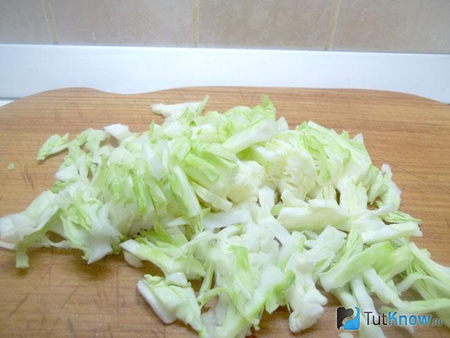 Капуста нашинкована