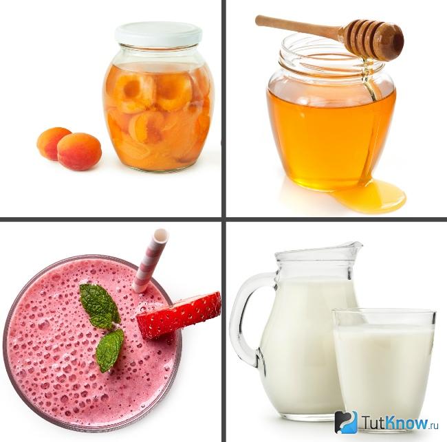 Продукты для жидкой диеты