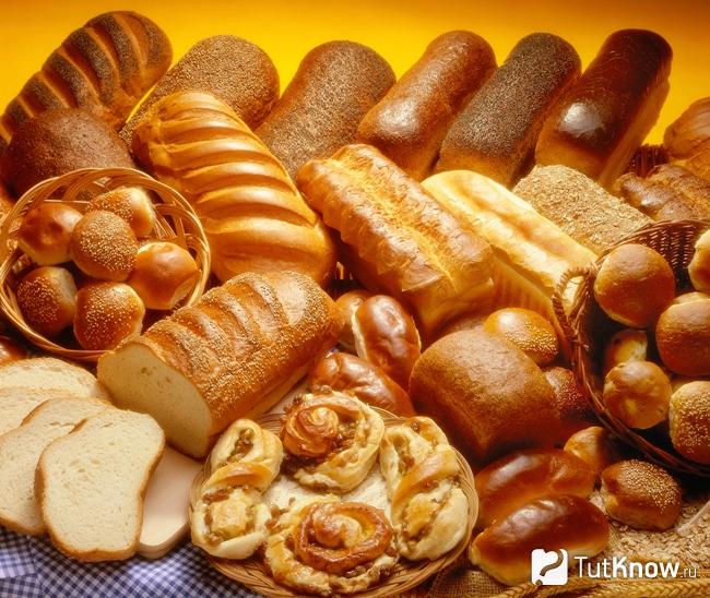 Выпечка как запрещенный продукт на жидкой диете