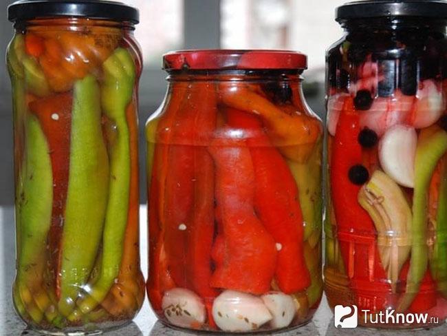 Маринованный острый перец