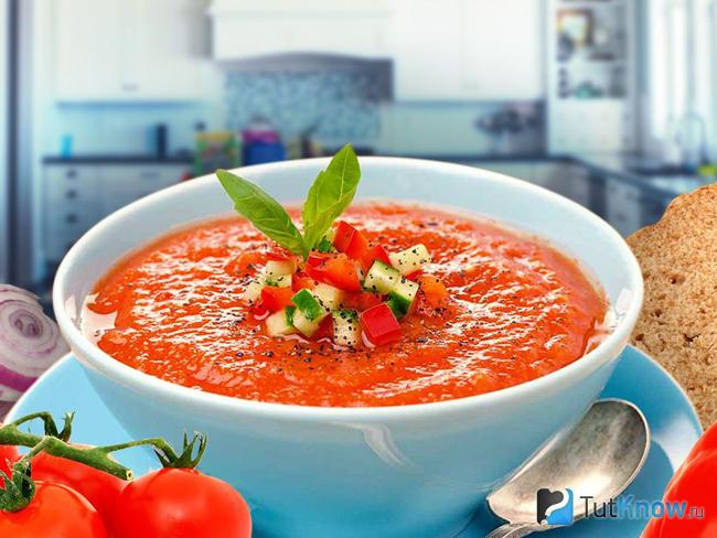 Гаспачо — классический рецепт