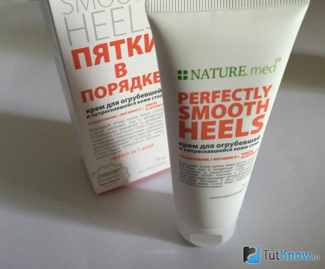 Крем против трещин на пятках