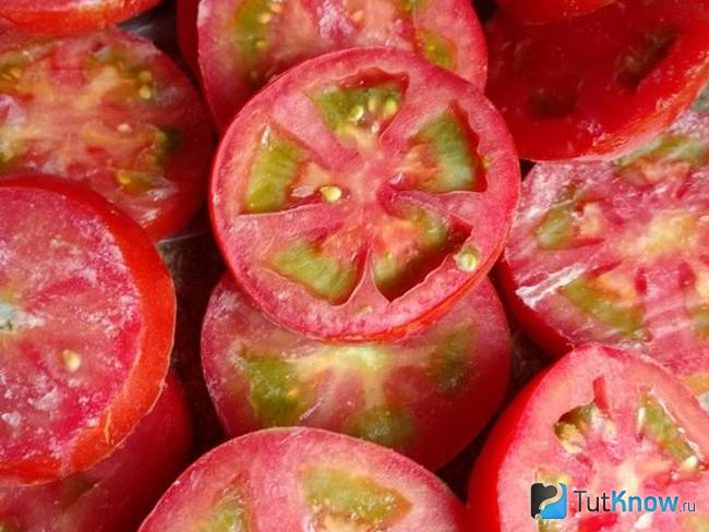 Как заморозить помидоры кольцами на зиму