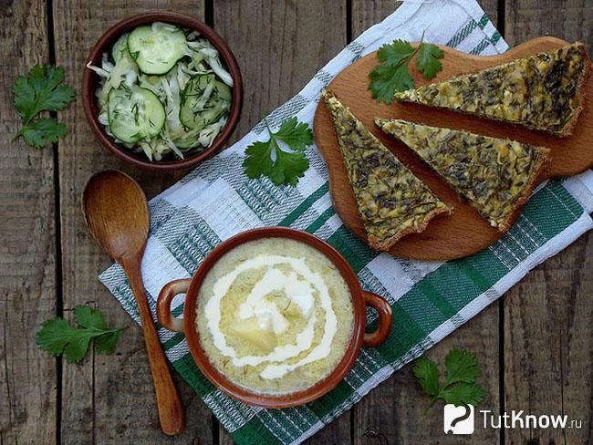 Киш с кабачками — секреты приготовления