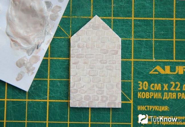 Заготовки для домика своими руками