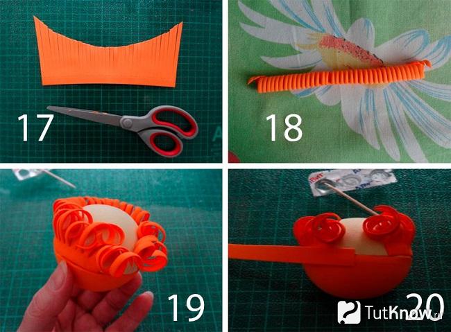 Заготовки для головы куклы