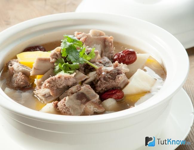 Суп с мясом на каждый день
