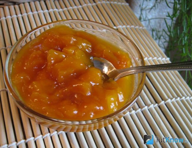Варенье из кабачка с курагой
