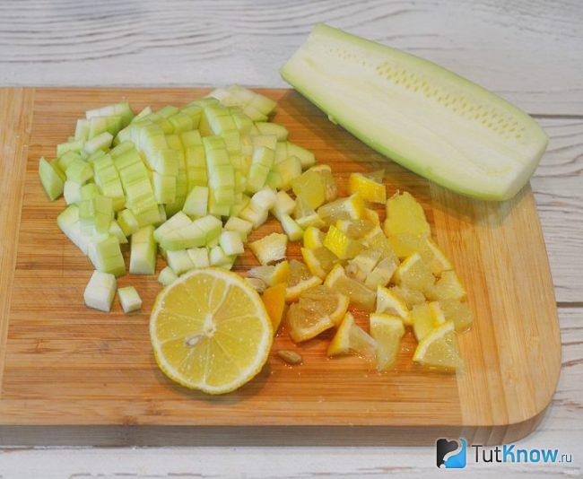 Приготовление варенья из кабачков