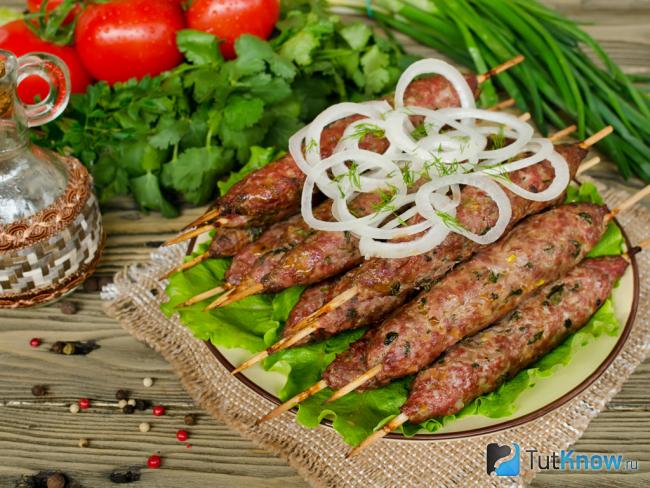 Готовый люля кебаб