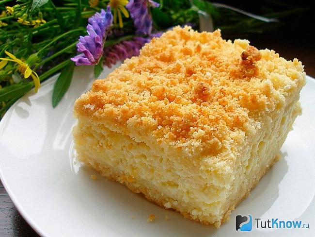 Пирог с яблоками