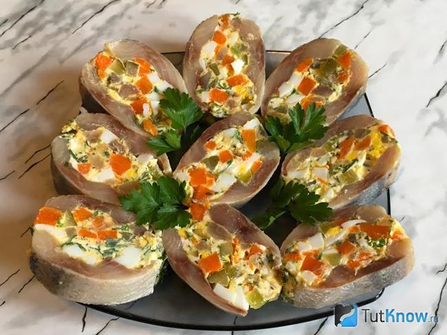Фаршированная селедка