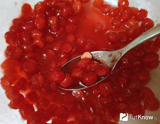 Приготовление варенья из калины