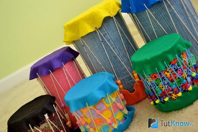 Игрушки из жестяных банок