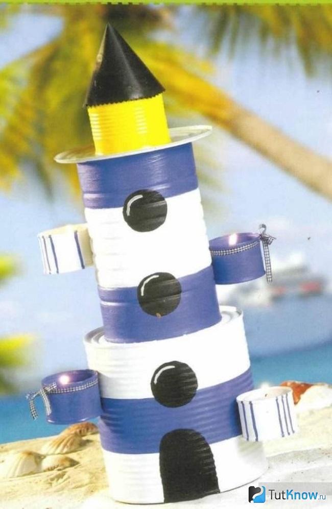 Игрушки из жестяных банок своими руками