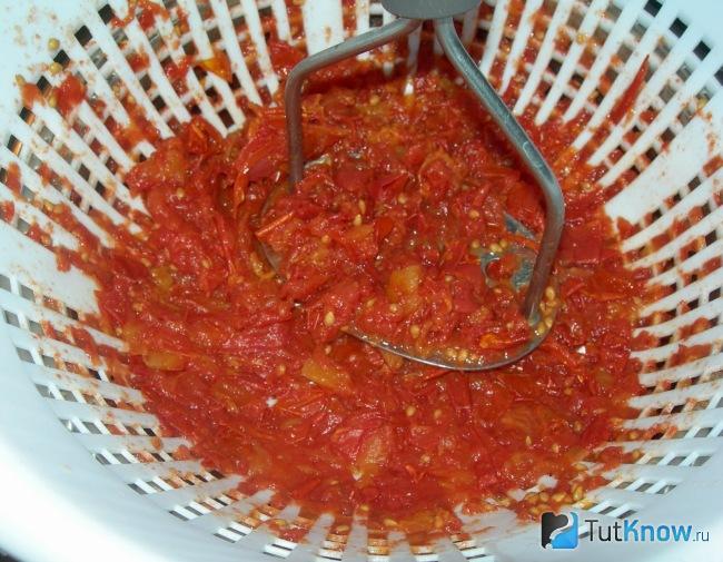 Приготовление соуса пассата