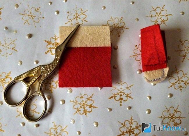 Заготовки из фетра для пошива щелкунчика