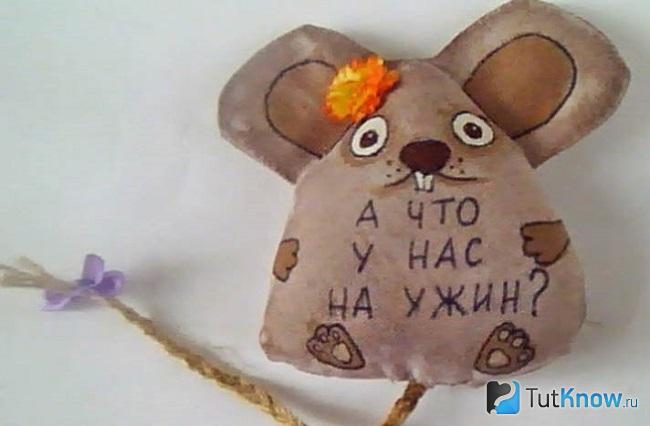Кофейная мышка своими руками