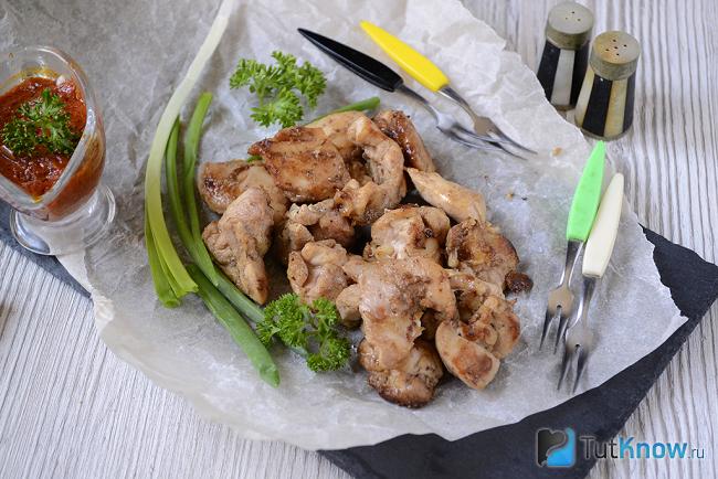 Шашлык из курицы