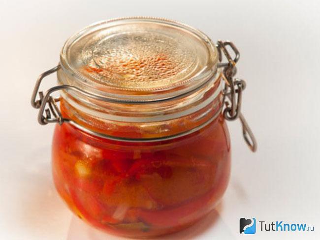 Лечо из моркови, лука и перца