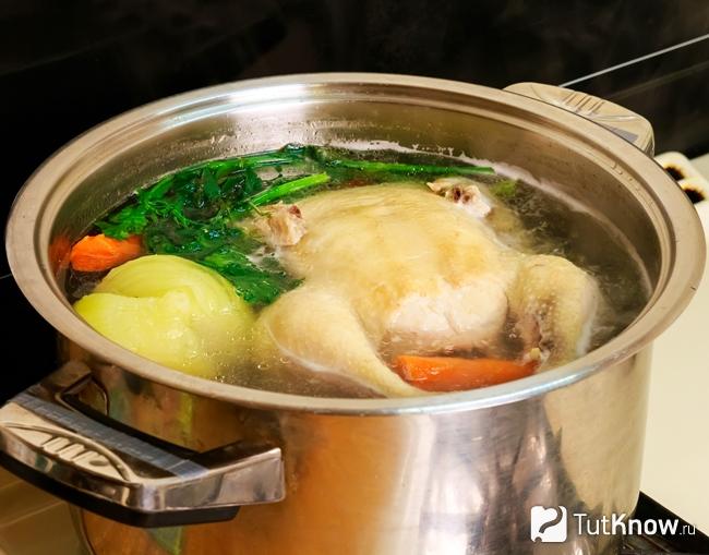 Куриный бульон для похудения