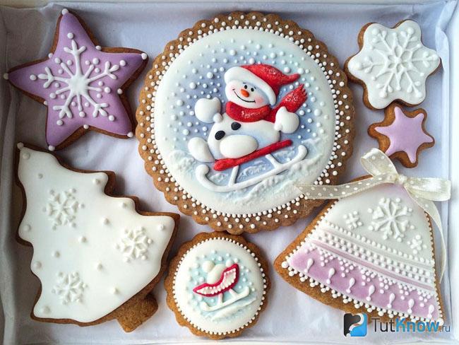 Немецкое печенье с орехами на Рождество