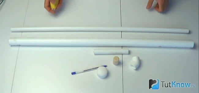Заготовки для самодельного водного пистолета