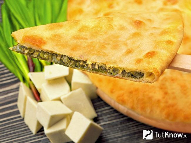 Осетинский пирог с сыром