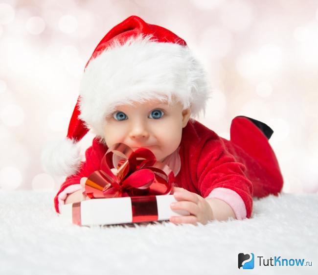 Подарок малышу 1-3 лет на Новый год
