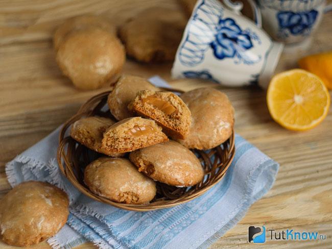 Пряники с фруктовой начинкой