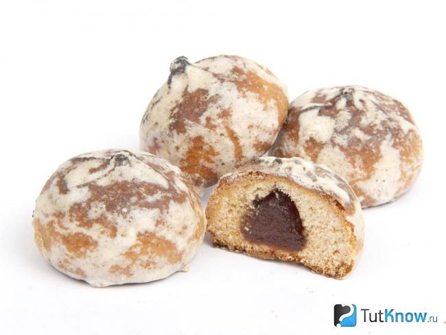 Готовые пряники с начинкой