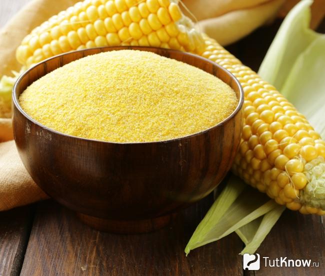 Кукурузная крупа для приготовления мамалыги