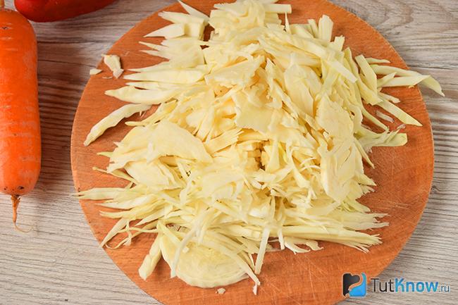 Нашинкованная капуста