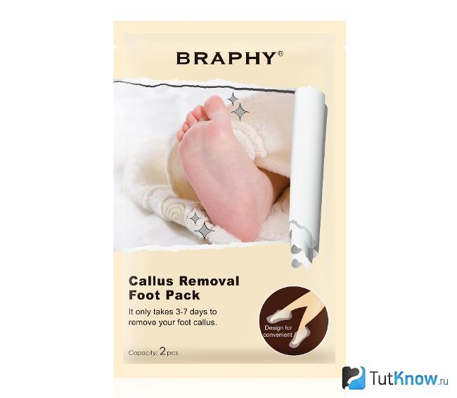 Носочки для педикюра Braphy