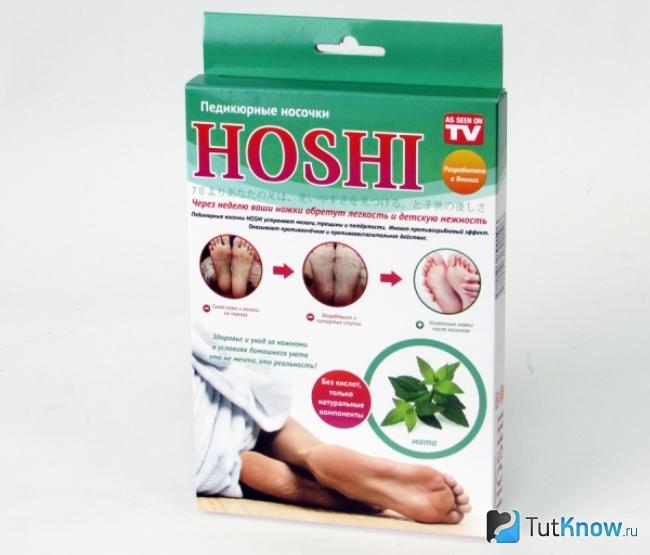 Носочки для педикюра Hoshi