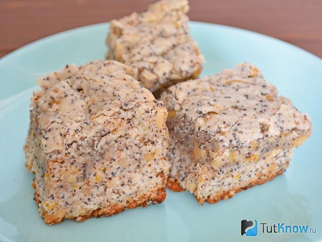 Кекс с маком