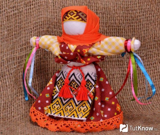 Обережная кукла на Масленицу