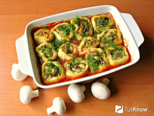 Постные блюда из картофеля