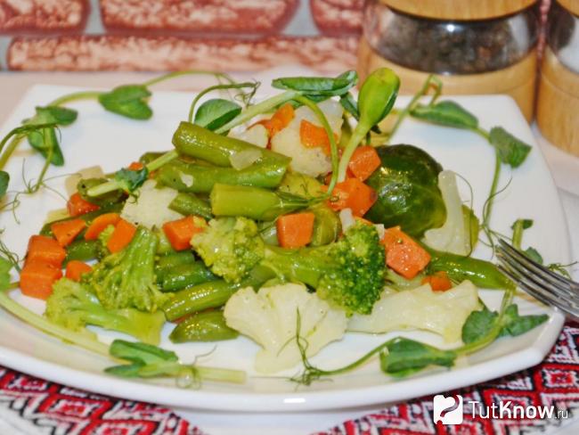 Постные блюда из цветной капусты